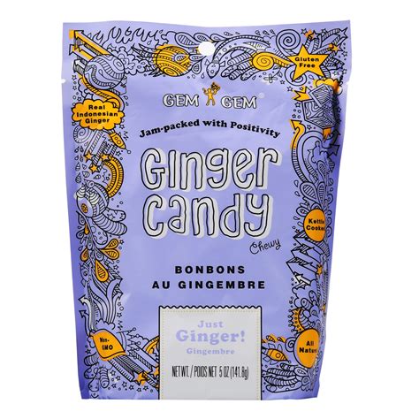 Ginger Chewy Candy