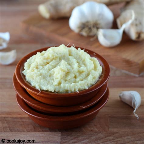 Ginger Garlic Paste At Home