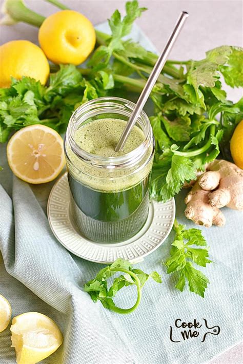 Ginger Lemon Celery Juice