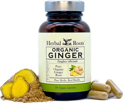Ginger Root Capsules 1000Mg