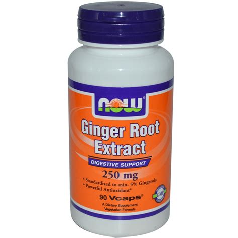 Ginger Root Pills 250 Mg