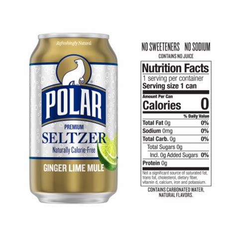 ginger seltzer water