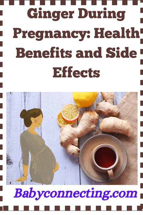 ginger supplement pregnancy