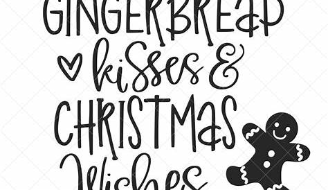 Gingerbread Christmas Wishes Wreath Sign * * 3 Sizes * Lightweight Met