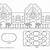 gingerbread house paper template