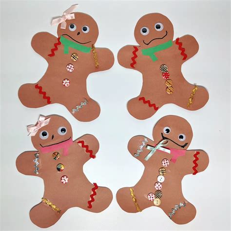 gingerbread foam craft