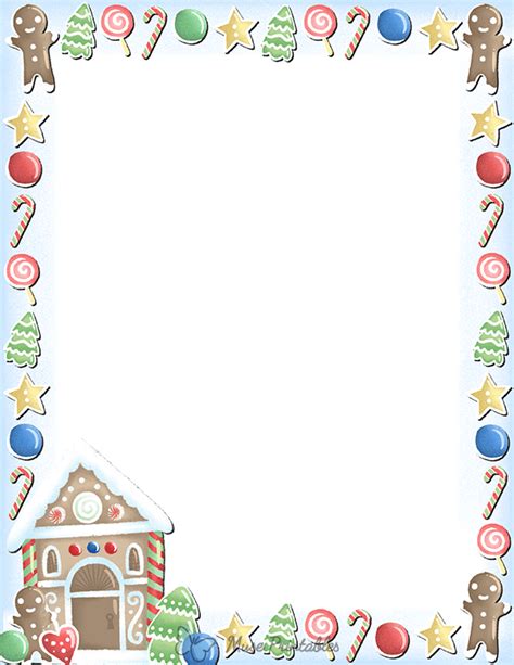 Gingerbread Man Border Cliparts.co