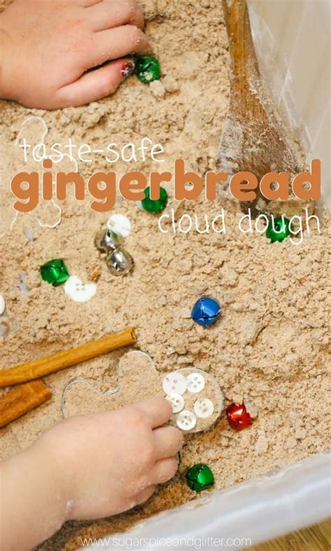Gingerbread Sensory Bin Ideas
