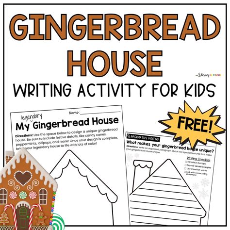 Gingerbread Writing Activity