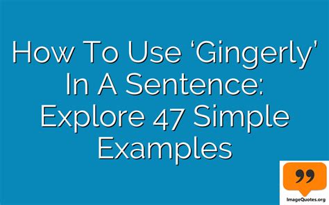 gingerly sentence checker