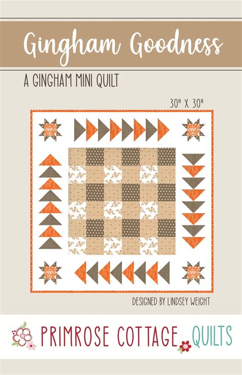 Gingham Goodness Quilt Pattern