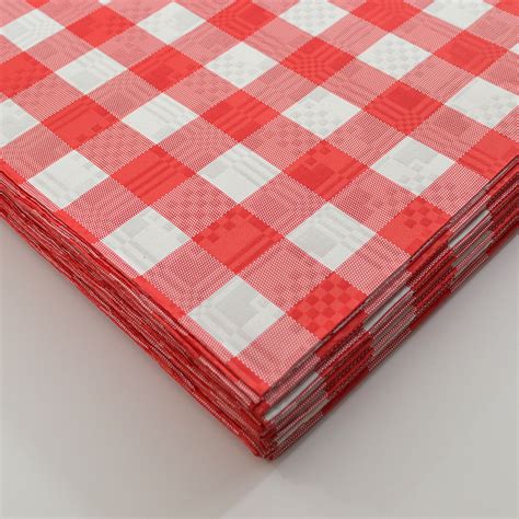 Gingham Tablecloth Paper