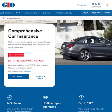 Gio Car Insurance Green Slip Comprehensive Car Insurance Gio