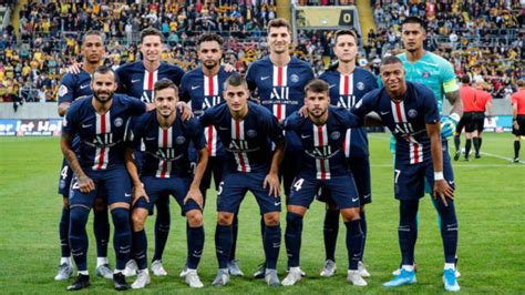 giocatori del paris saint germain