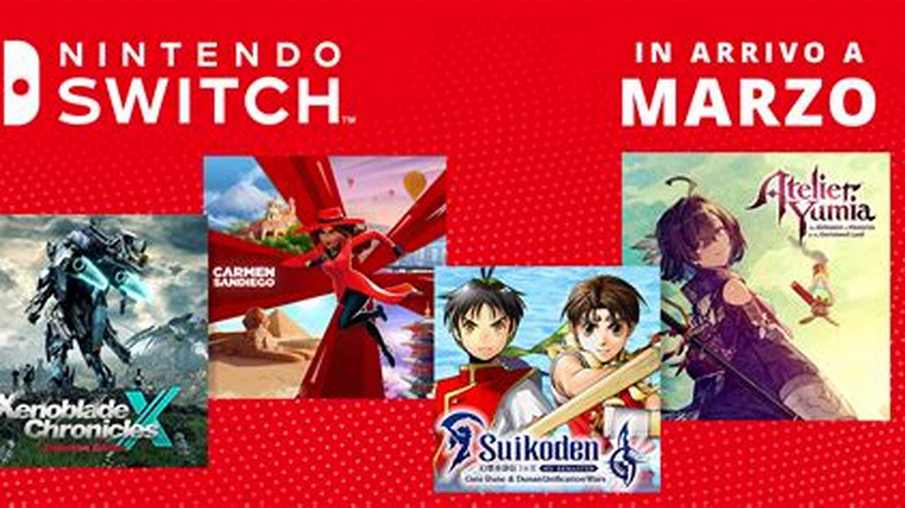 Giochi Switch 2025