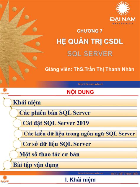 Bài giảng hệ quản tri CSDL PDF download thư viện tài liệu miên phí