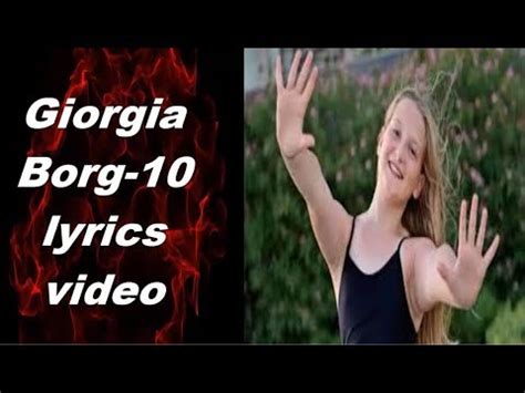 giorgia borg 10 lyrics