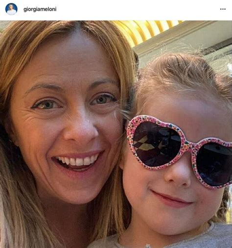 giorgia meloni e figlia