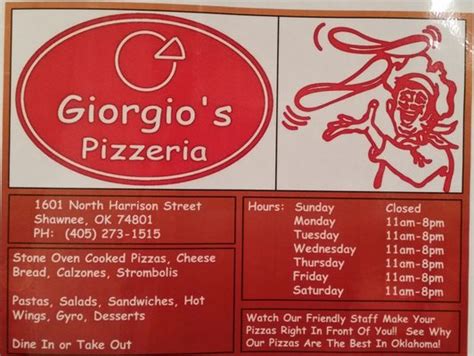 giorgio's pizza shawnee ok