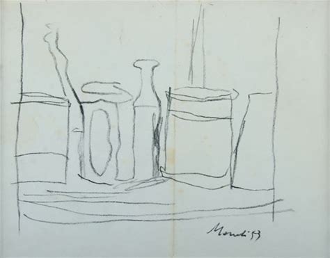 giorgio morandi pencil drawings