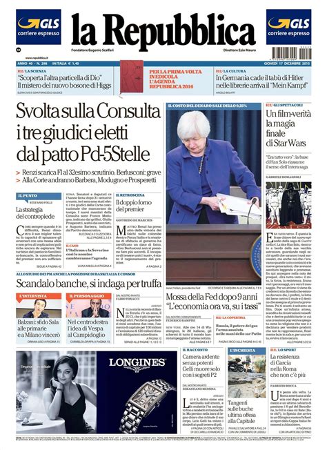 giornale della repubblica italiana