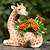 giraffe plant pot
