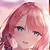 girl anime with pink hair