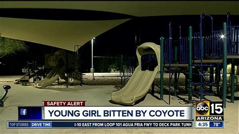 girl bit by coyote