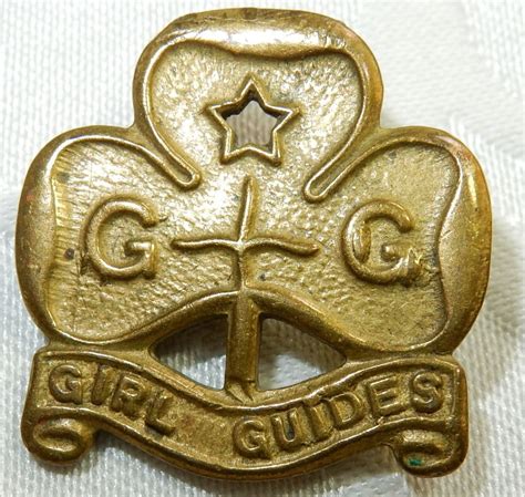 girl guide pin badges