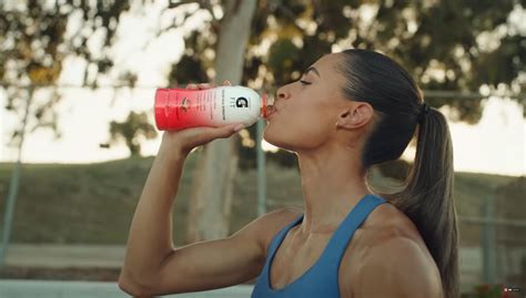 girl in gatorade commercial