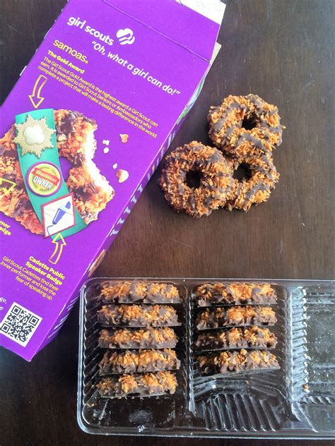 girl scout cookies coconut samoa