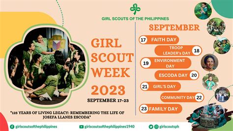 girl scout week 2023