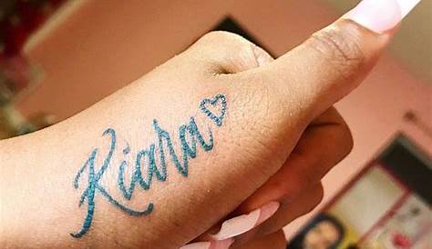 Girls Hand Name Tattoo 30 Design Ideas Get Your Swag On With The Very Best