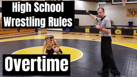 girls high school wrestling rules