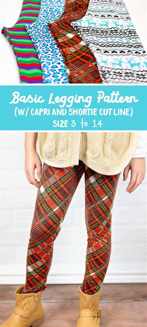 girls leggings pattern free