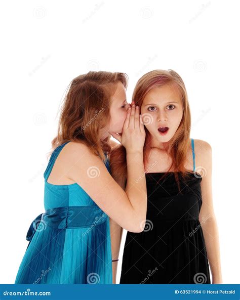 girls sharing secrets