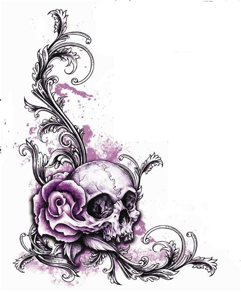 Cool Girly Skull Tattoo Designs 2023
