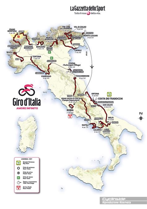 giro d'italia 2023 route