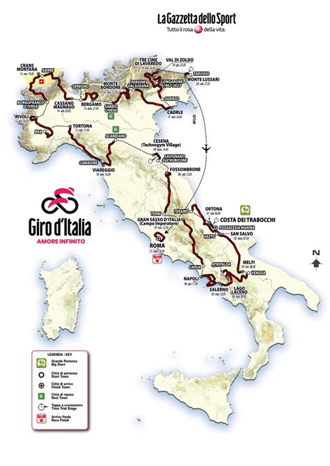 giro d'italia 2023 stage 20 route