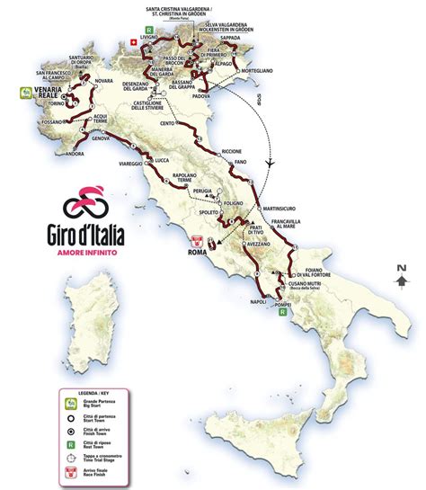 giro italia 2024 trasa