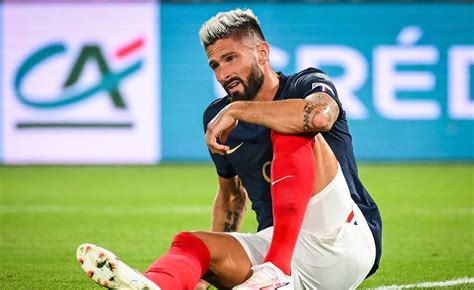 giroud olivier infortunio