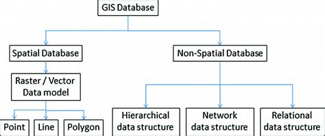 gis data structure types spatial and non spatial pdf