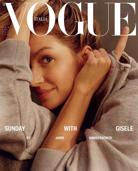 giselle buchan vogue cover