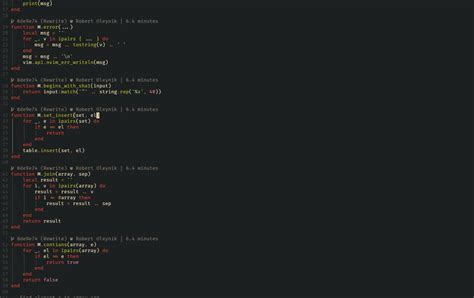 git blame function