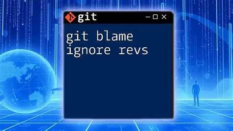git blame ignore revs example