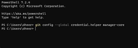 Git Check Credentials Command Line