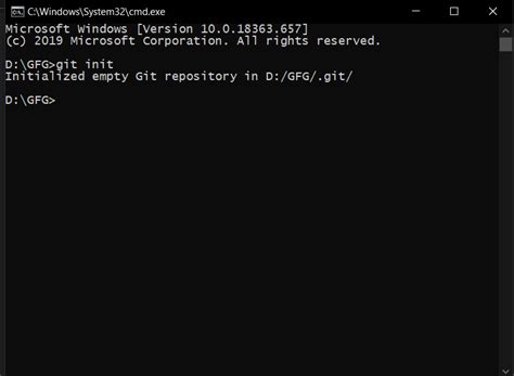 git command line