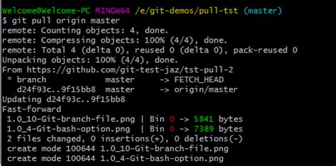 git command to pull remote branch