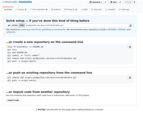 git commands to push code to existing repository