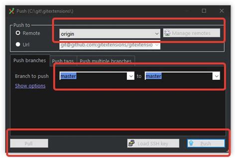 Git Extensions Dark Mode